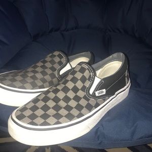 VANS SIZE 7 checkered